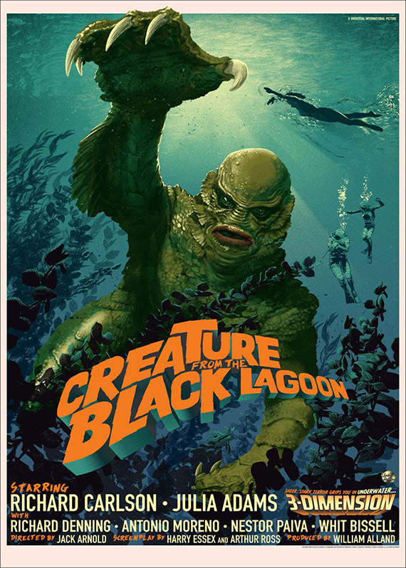 Creature From The Black Lagoon movie poster