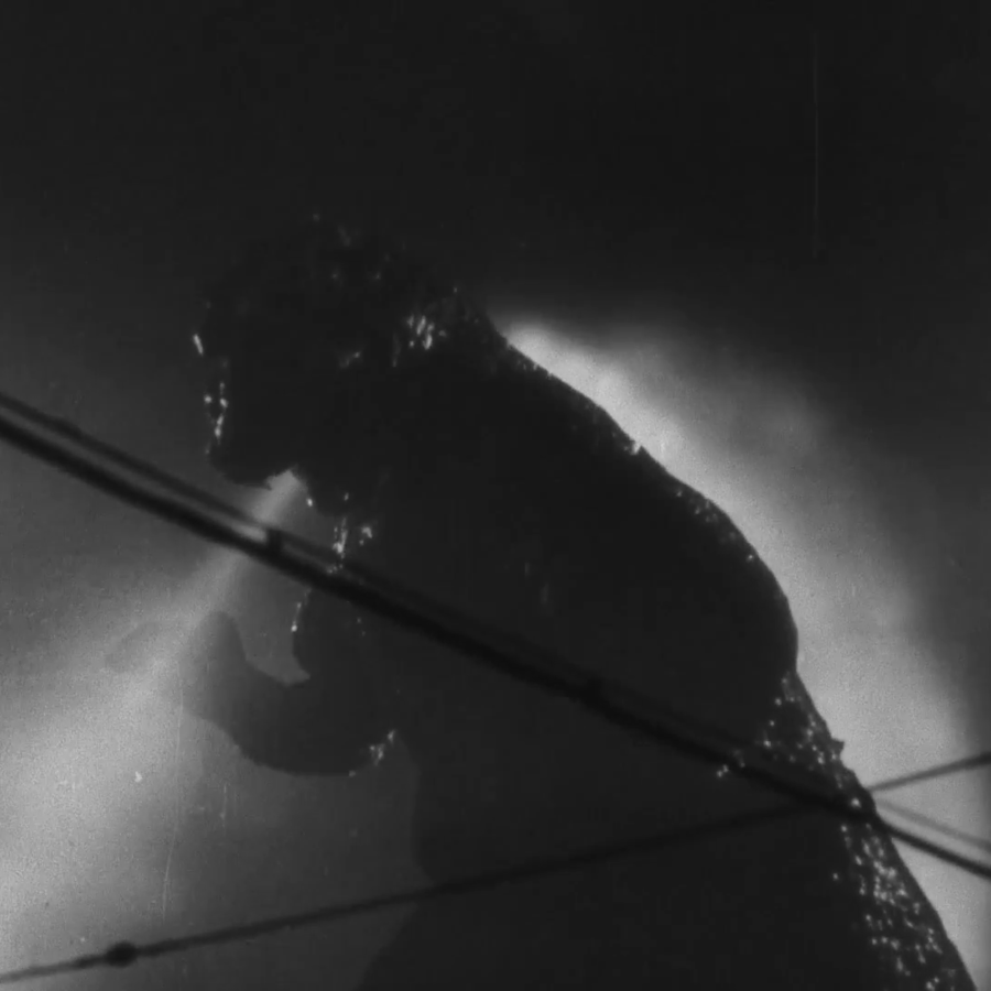 Godzilla film fragment