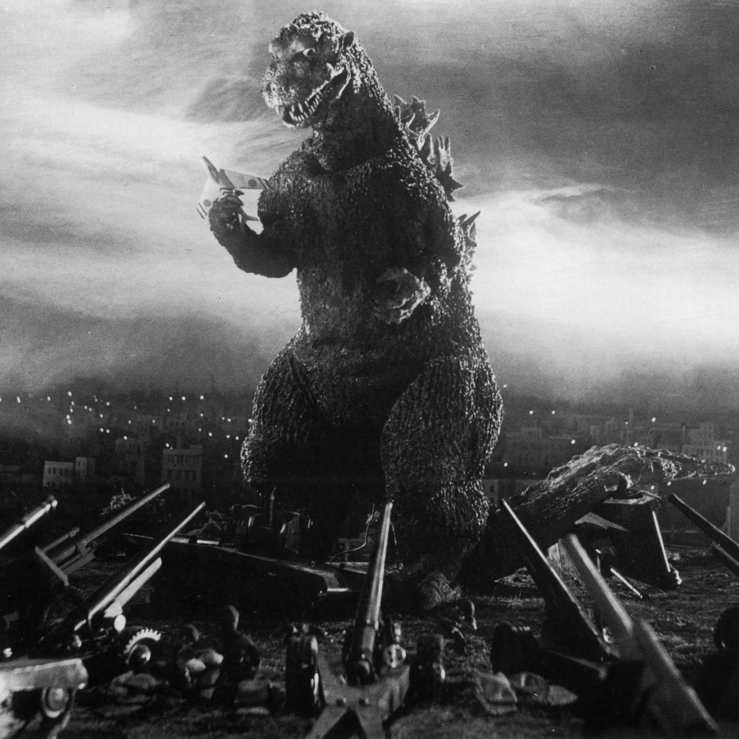 Godzilla film fragment