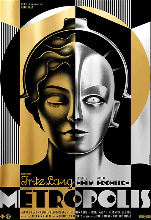 Metropolis 1927 movie poster